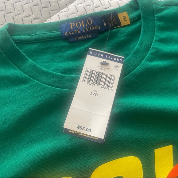 Polo Ralph Lauren Graphic Spell- Out Tee - Picture 3 of 8